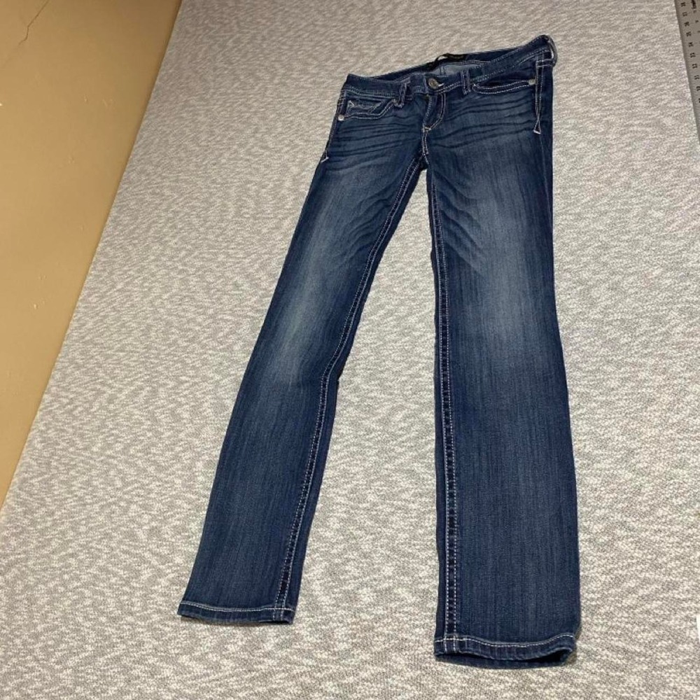 Express blue low rise skinny jeans size 4 R. SKU-A838#denim